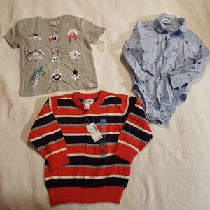 Boys bundle of 18-24 months boys tops